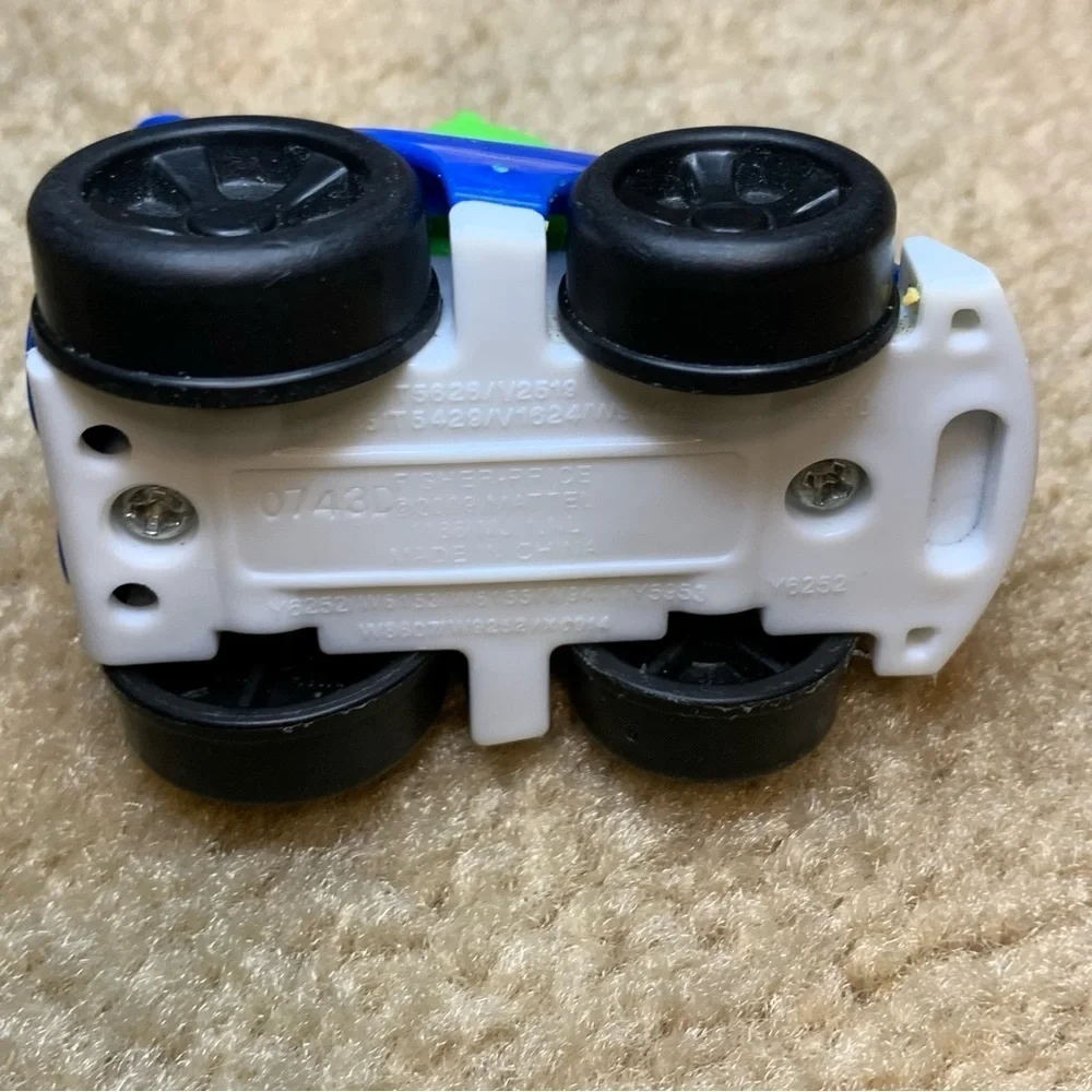 Little People Race Car Green Helmet Boy